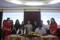 The Signing Ceremony of Memorandum of Understanding between Institute of Labour Science and Social Affairs and Navigos Group Vietnam JSC on the cooper